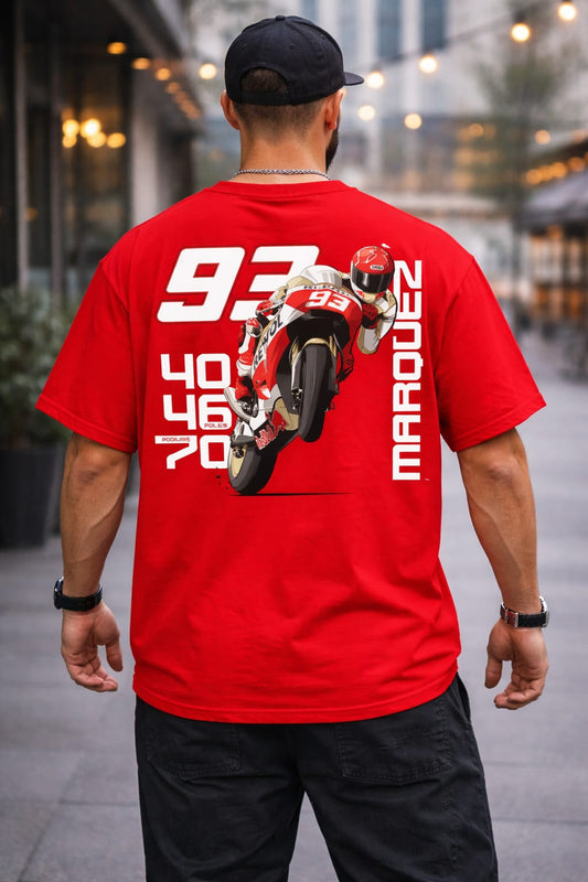 Oversized fit. Racing energy. Built to stand out.