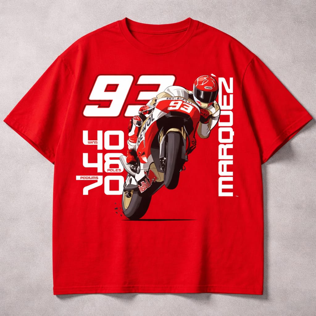 Oversized fit. Racing energy. Built to stand out.