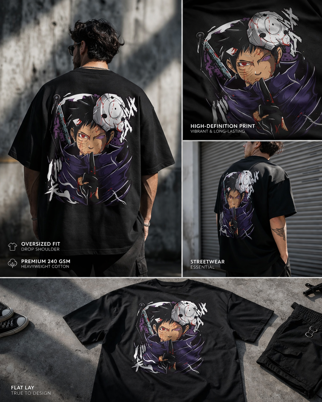 Shadow Shinobi Oversized T-Shirt